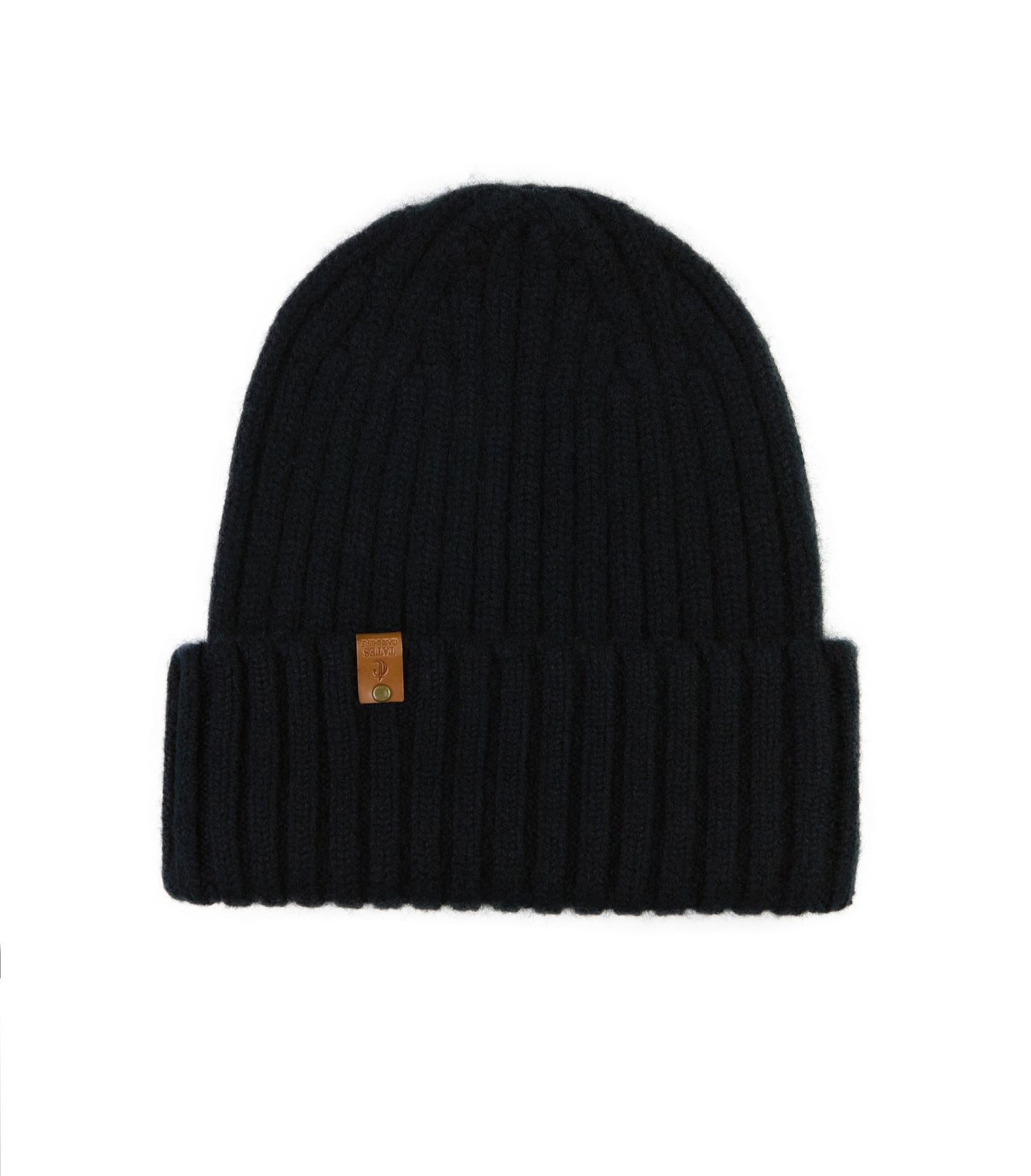 100% Cashmere Unisex Ribbed Hat