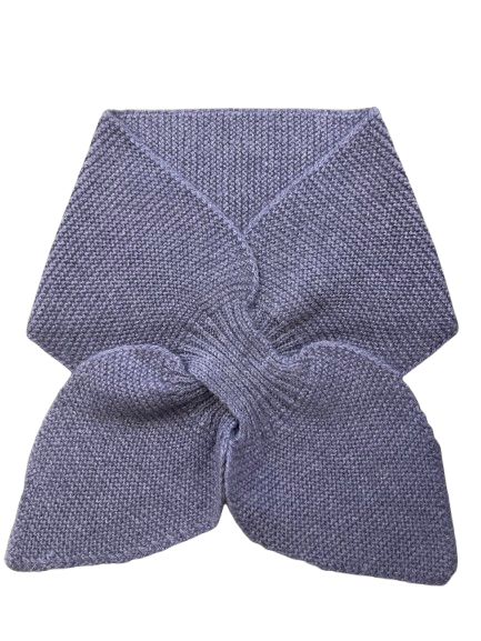 Pure cashmere leaf scarf