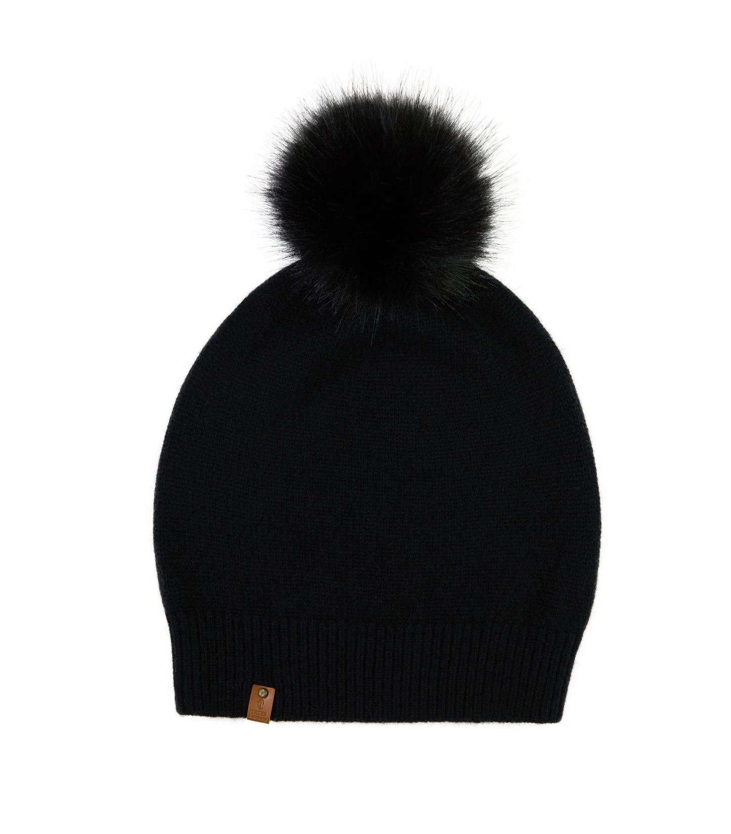 100% Cashmere Pom Pom Hat