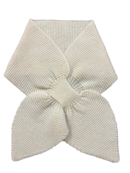 Pure cashmere leaf scarf