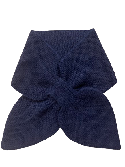 Pure cashmere leaf scarf