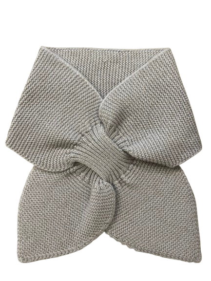 Pure cashmere leaf scarf