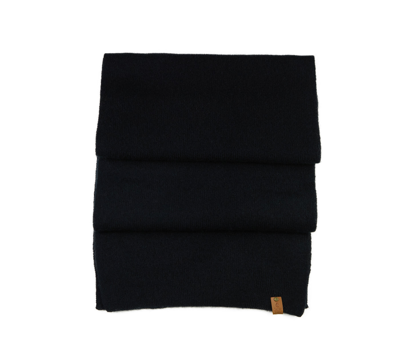 100%  Black Cashmere Scarf