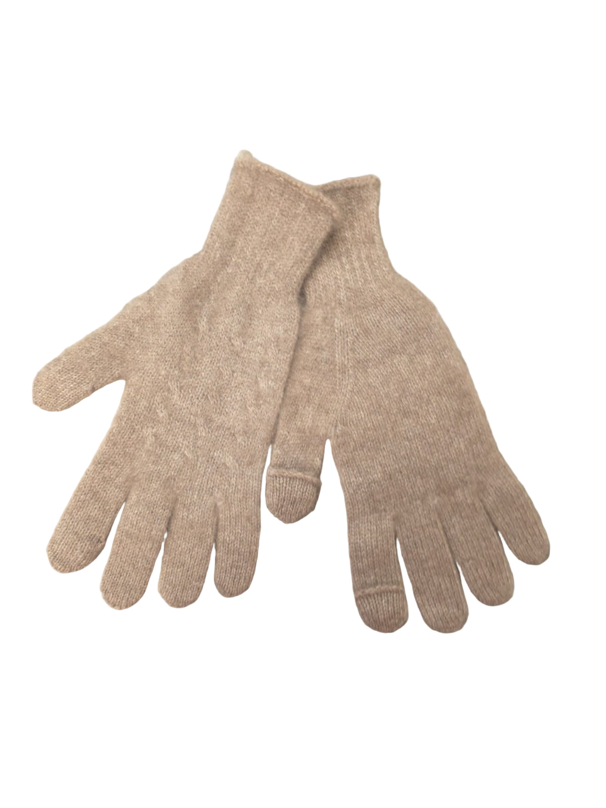 Taupe 100% Cashmere Women's Gloves