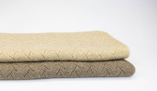 Luxurious Taupe 100% Cashmere Scarf