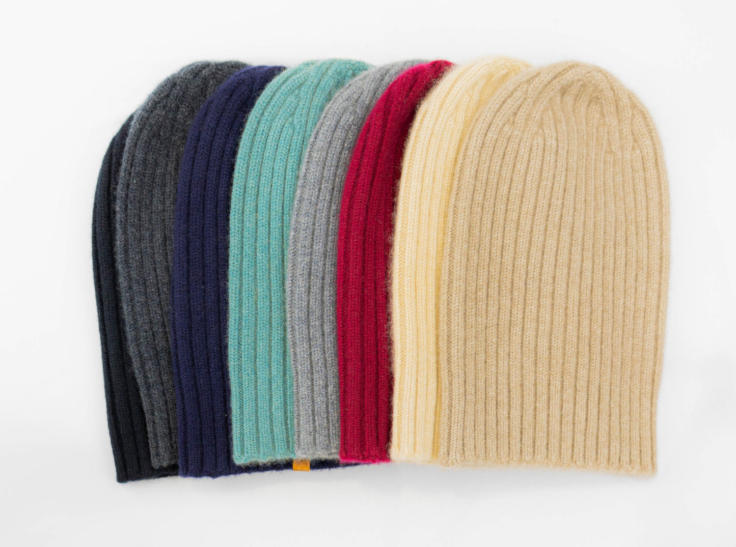 100% Cashmere Chunky Ribbed Hat