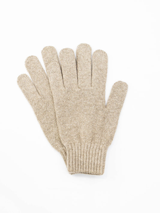 Taupe Pure Cashmere Gloves