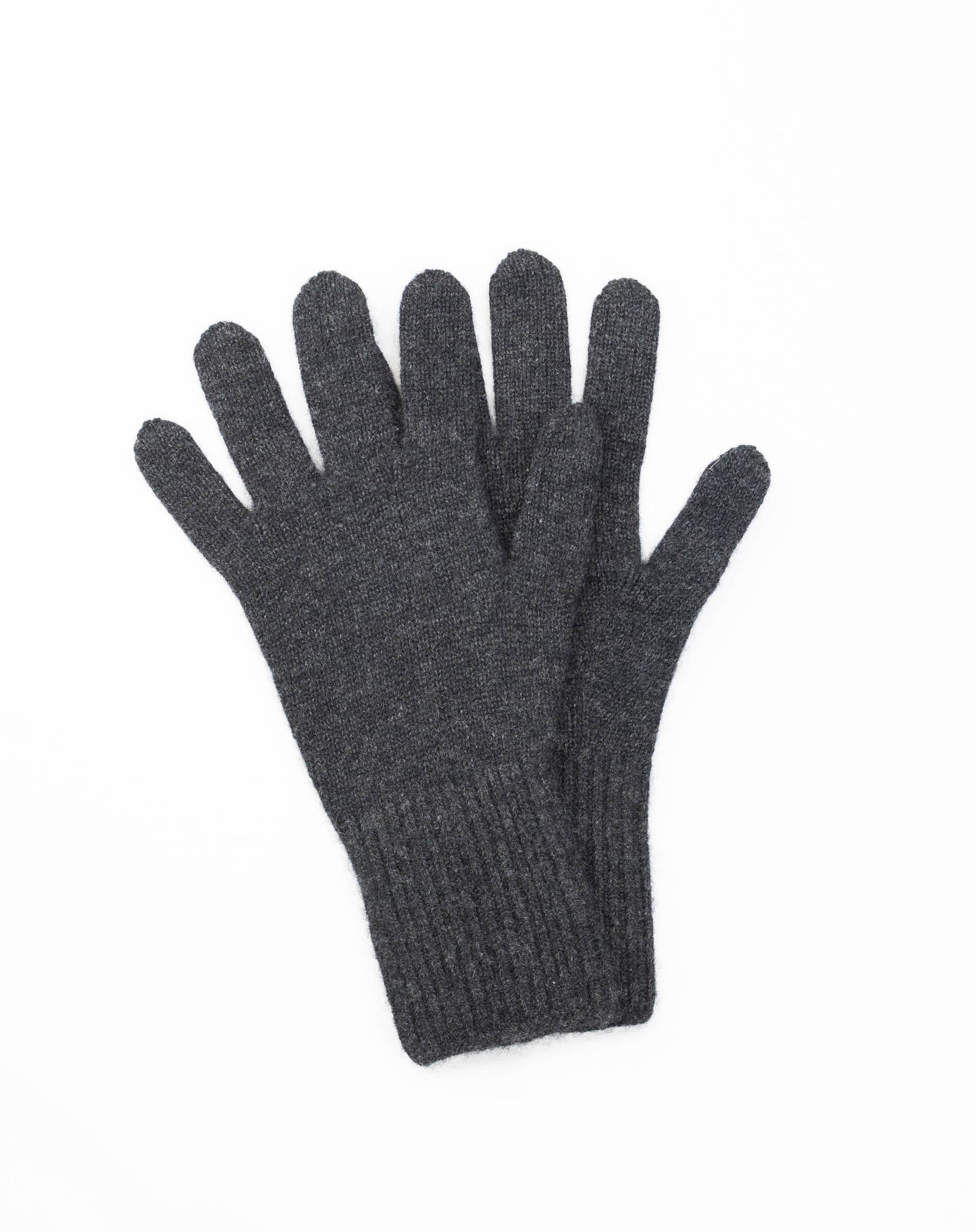 Pure Cashmere Charcoal Gloves